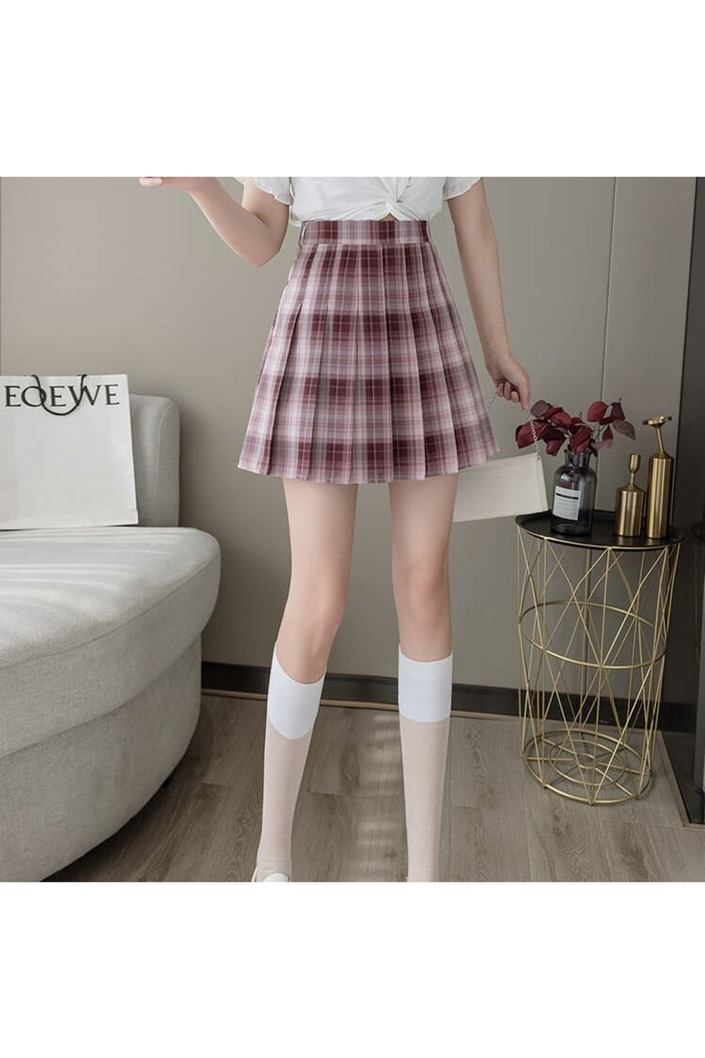 Dark Academia Autumn Skirt