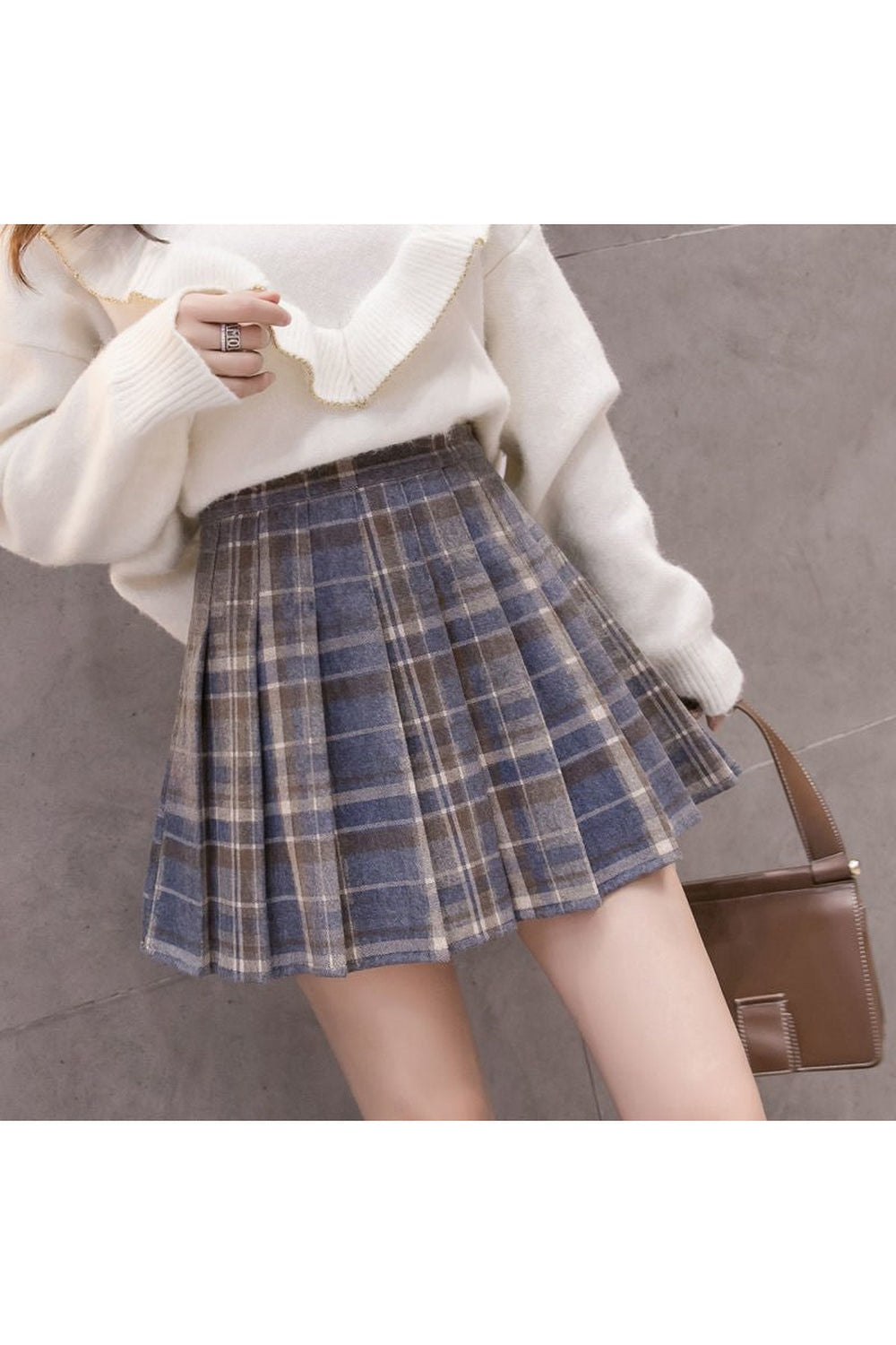 Dark Academia Autumn Skirt