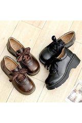 Dark Academia Oxford Shoes