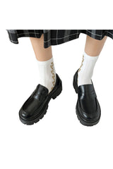 Dark Academia Platform Shoes