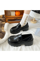 Dark Academia Platform Shoes