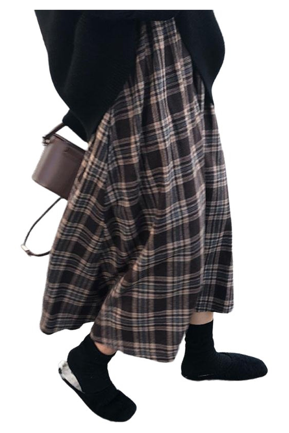 Dark Academia Vintage Skirt