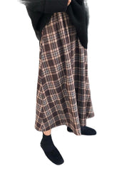 Dark Academia Vintage Skirt