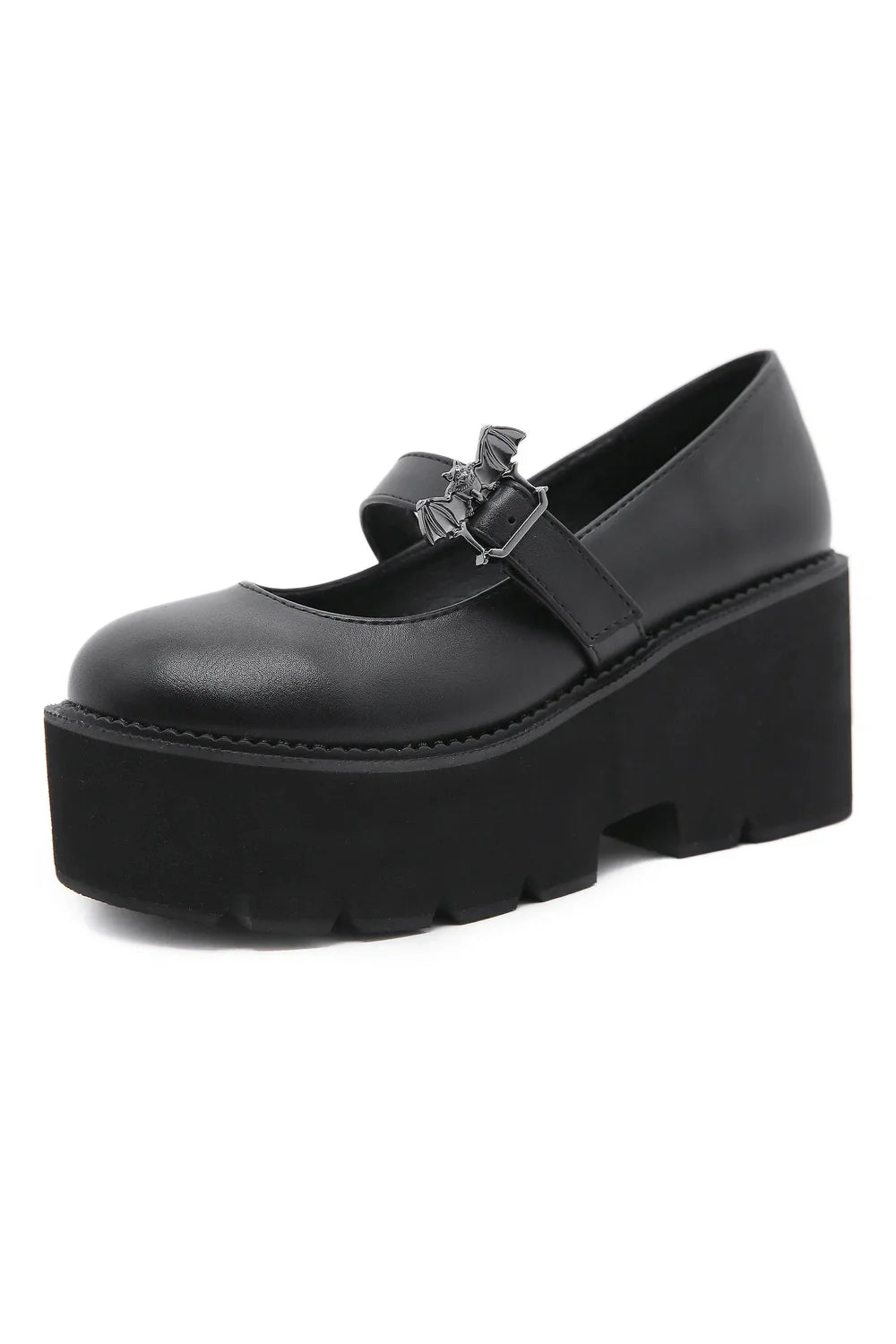 Dark Bat Charm Chunky Shoes