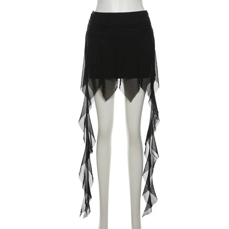 Dark Enchantment Layered Skirt