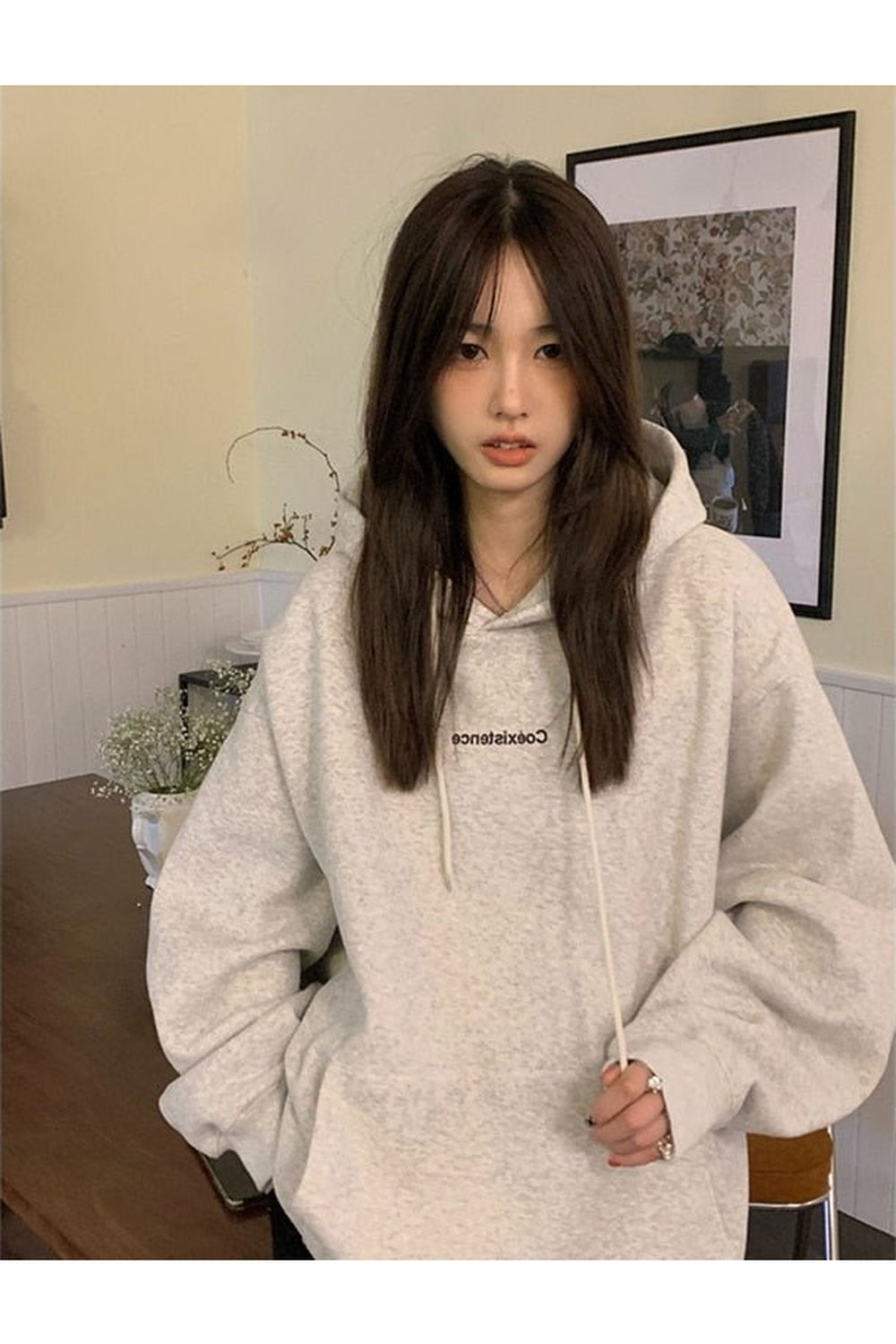 Fall Acubi Dark Grey Hoodie – Nhuhn