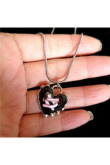 Dark Romance Corset Heart Necklace