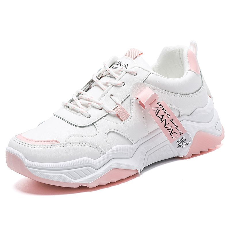 Lettering Panel Platform Chunky Sneakers