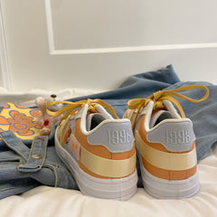 Ulzzang Sports Yellow Shoes