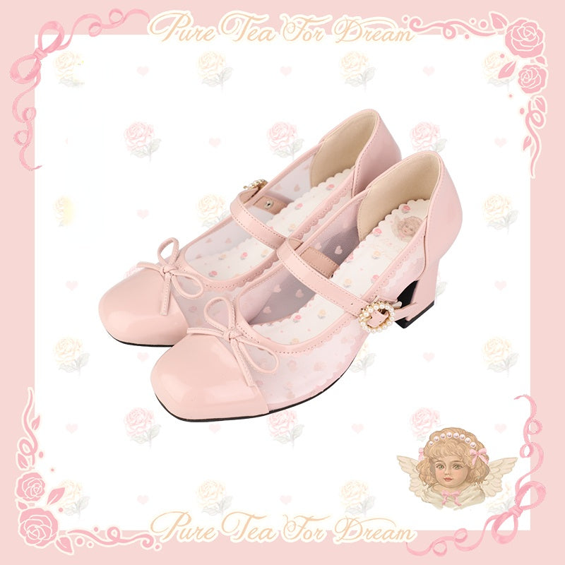 Cute Soft Casual Tea Party Lolita Shoes ON614