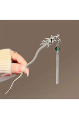 Dragon Tassel Hair Pins