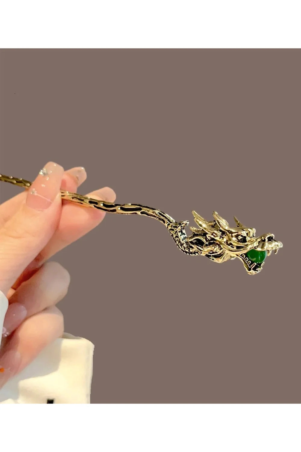 Dragon Tassel Hair Pins