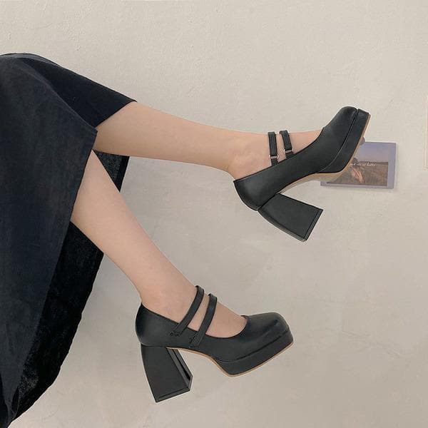 Lolita Lace-Up Heel High Heels