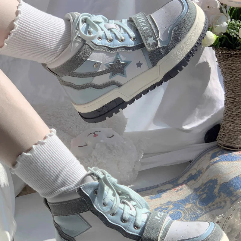High-top Versatile Star Shoes W626