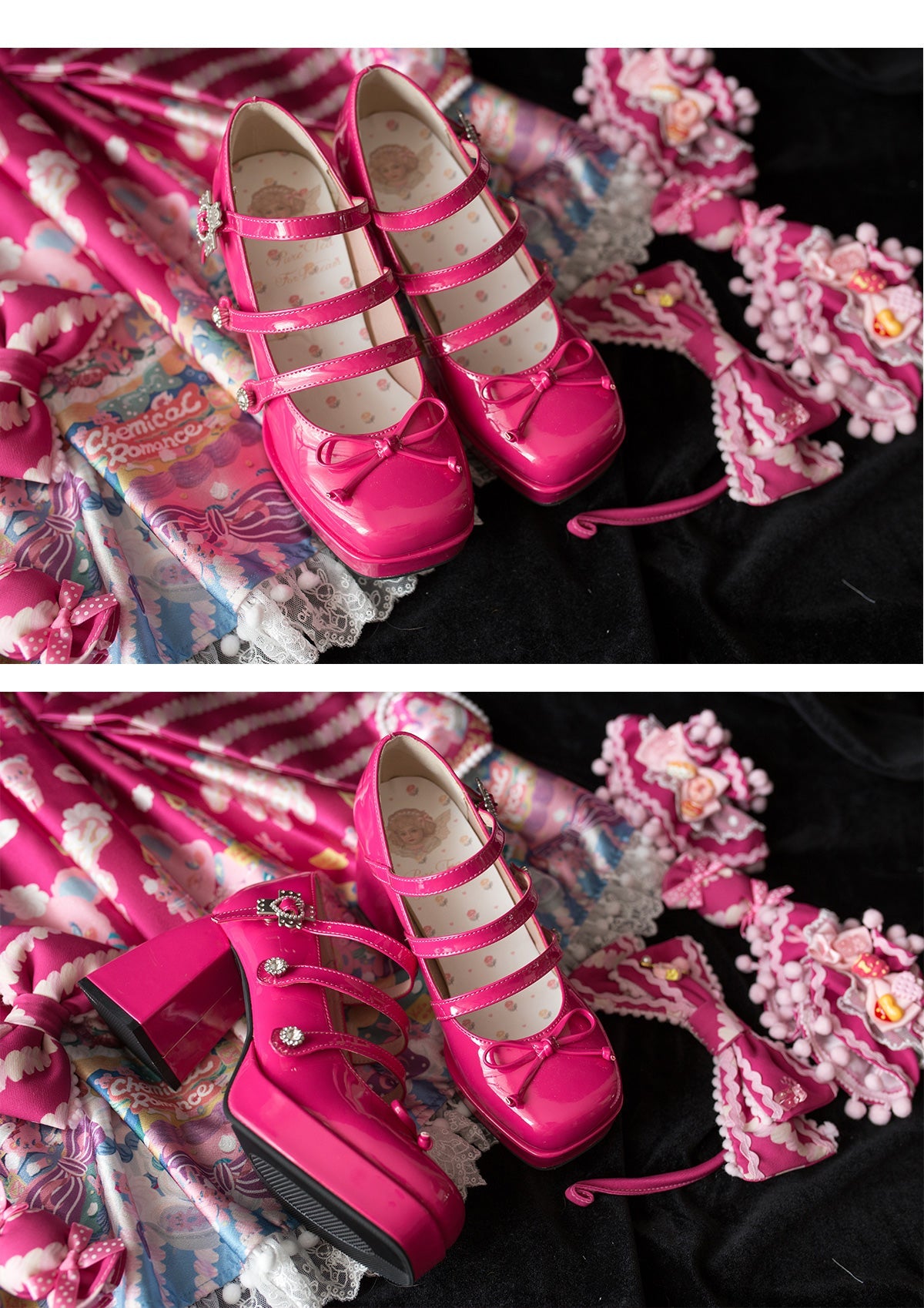 Sweet Angel Cute Kawaii Heels Lolita Shoes ON615