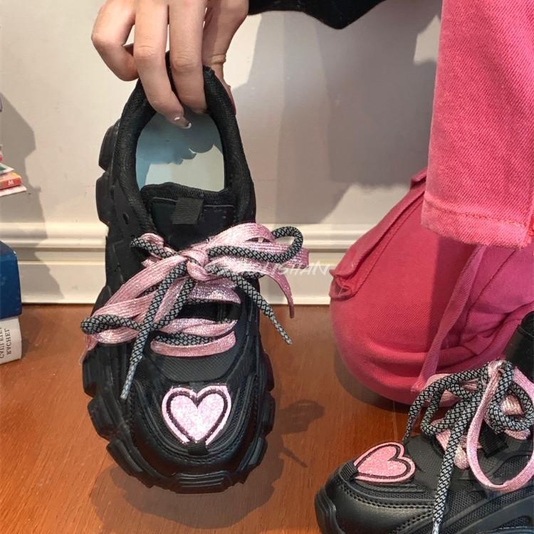 Pre-saleBlack Heart Sneakers