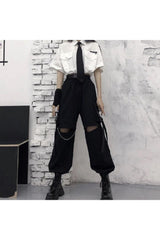 Egirl Chain Punk Cargo Pants