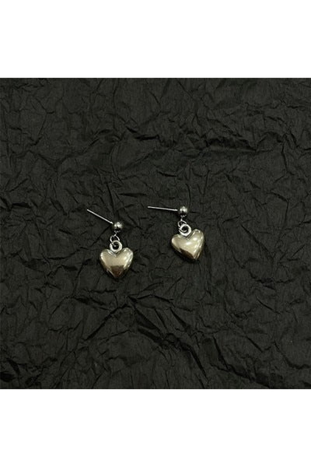 Egirl Heart Wings Bear Stud Earrings