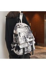 Egirl Style Nylon Backpack