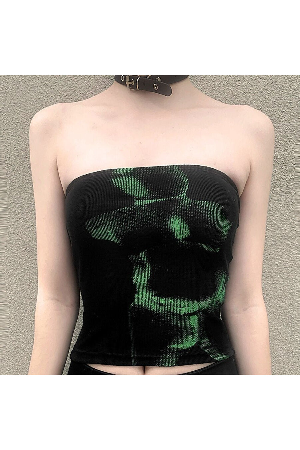 Crop top tie-dye Egirl