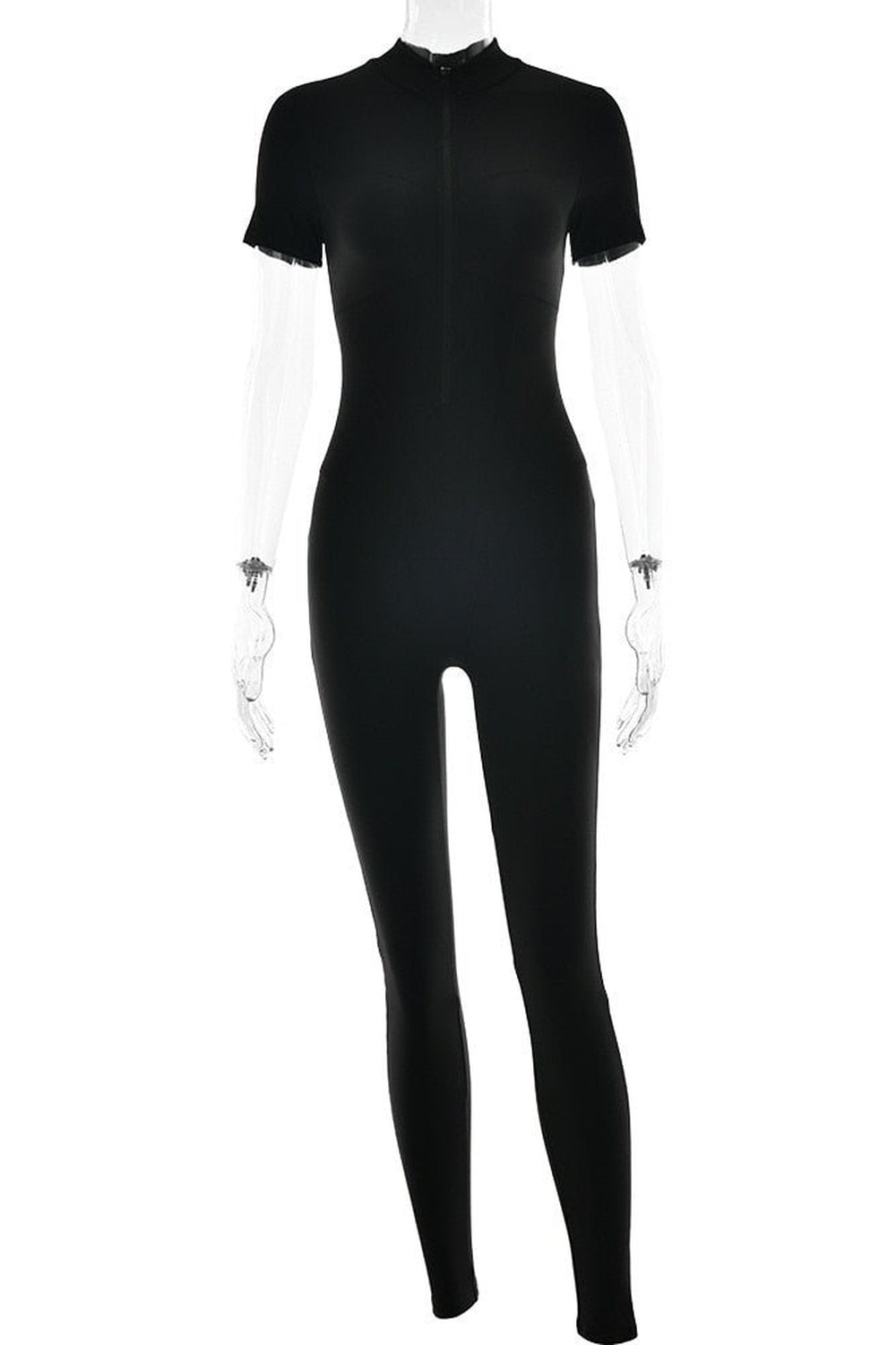 Elegant Zip-up Long Sleeve Tracksuit