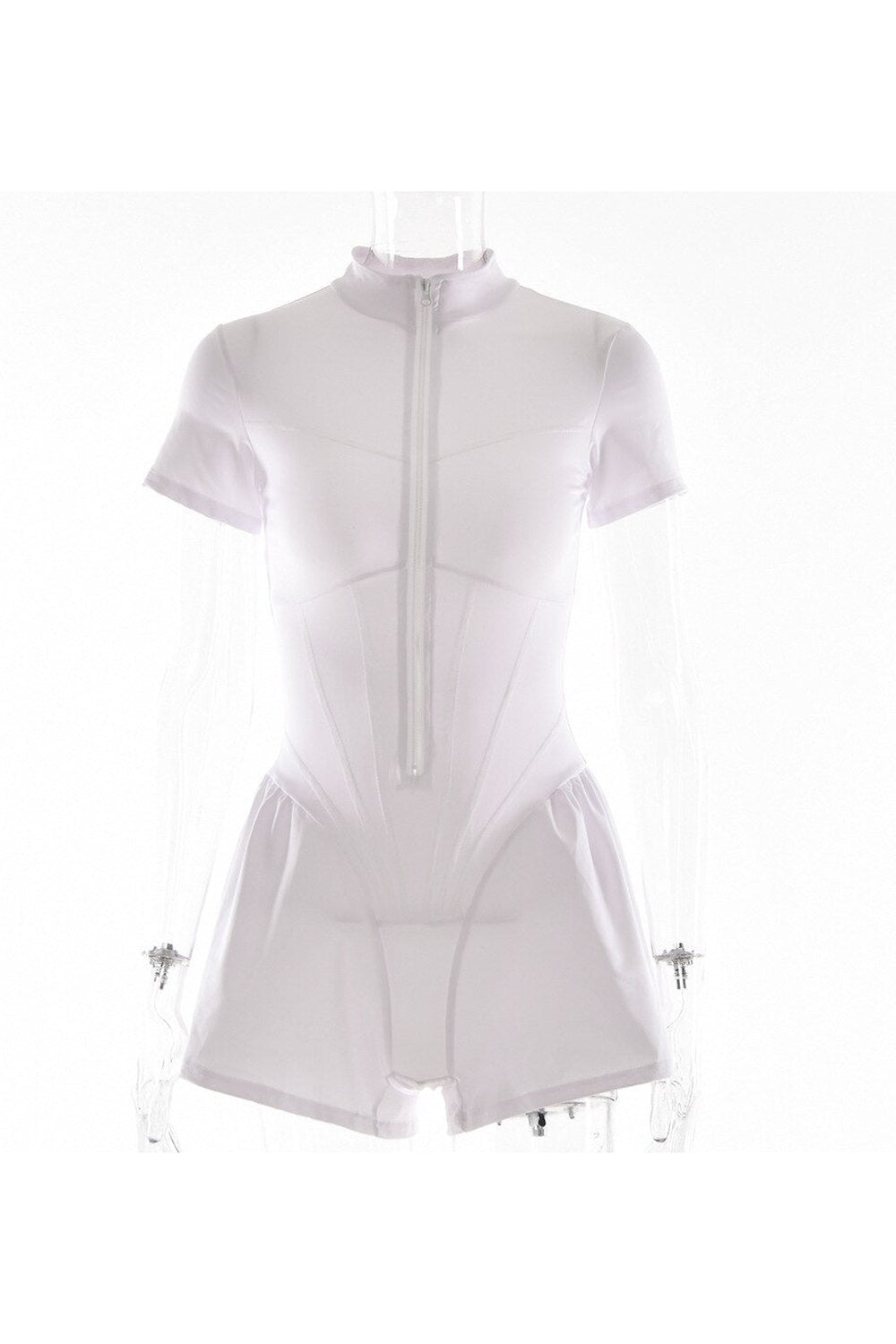 Elegant Zip-up Long Sleeve Tracksuit
