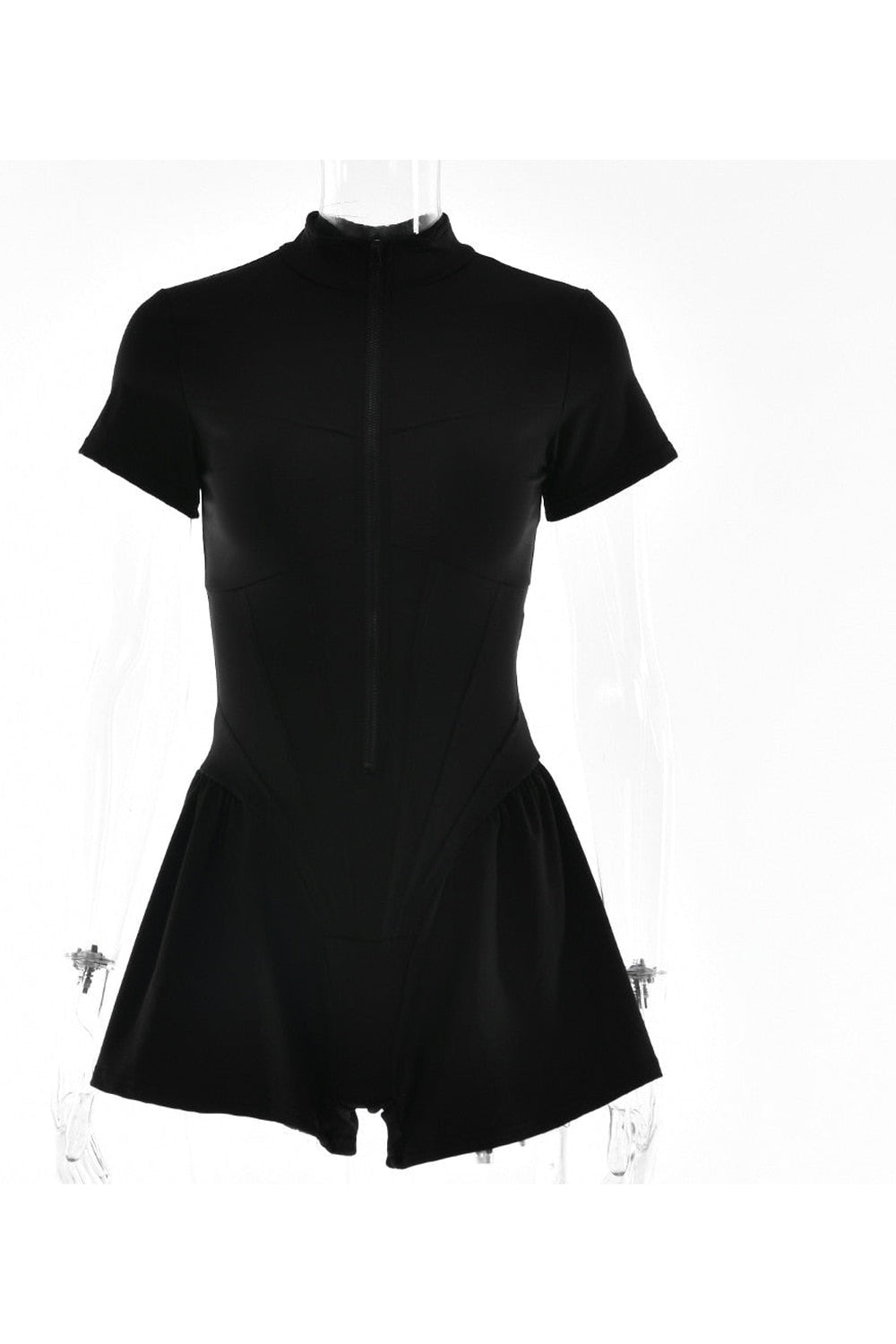 Elegant Zip-up Long Sleeve Tracksuit