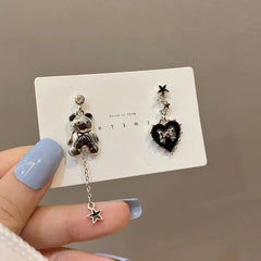 Enchanted Noir Charm Earrings