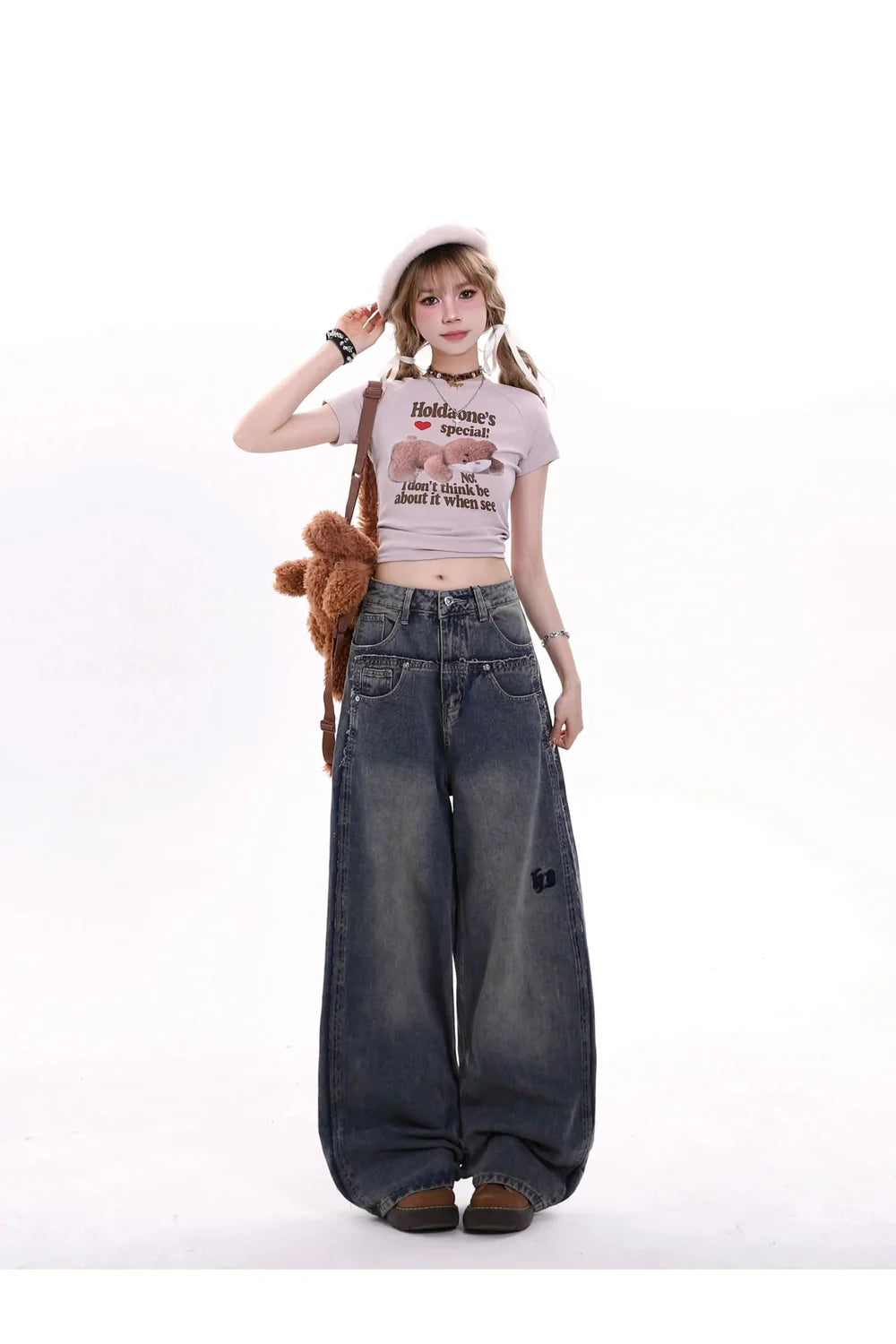 Extreme Wide-Leg Baggy Jeans