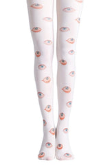 Eye Print Pantyhose Leggings Stockings