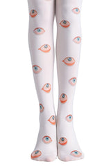 Eye Print Pantyhose Leggings Stockings