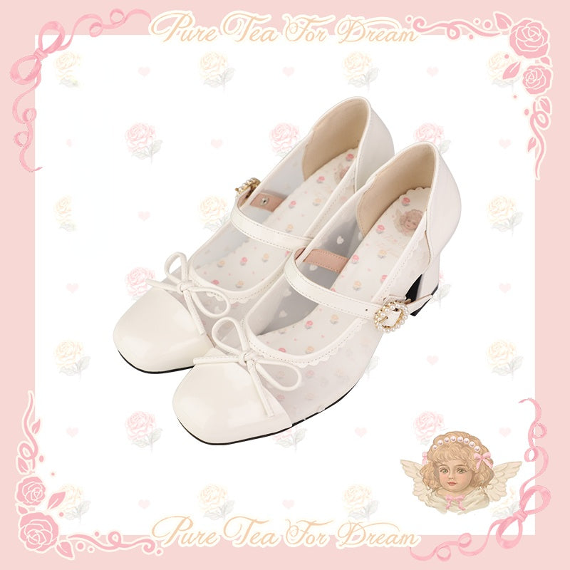 Cute Soft Casual Tea Party Lolita Shoes ON614
