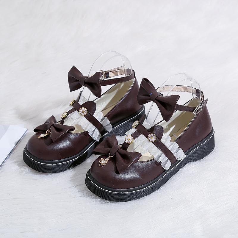 Lolita Vintage Little Leather Shoes