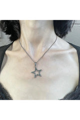 Chains Star Pendant Necklace