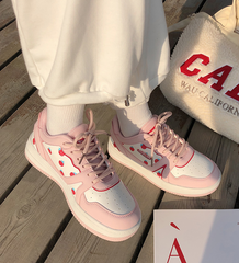 Pink strawberry Kawaii Sneakers BE776