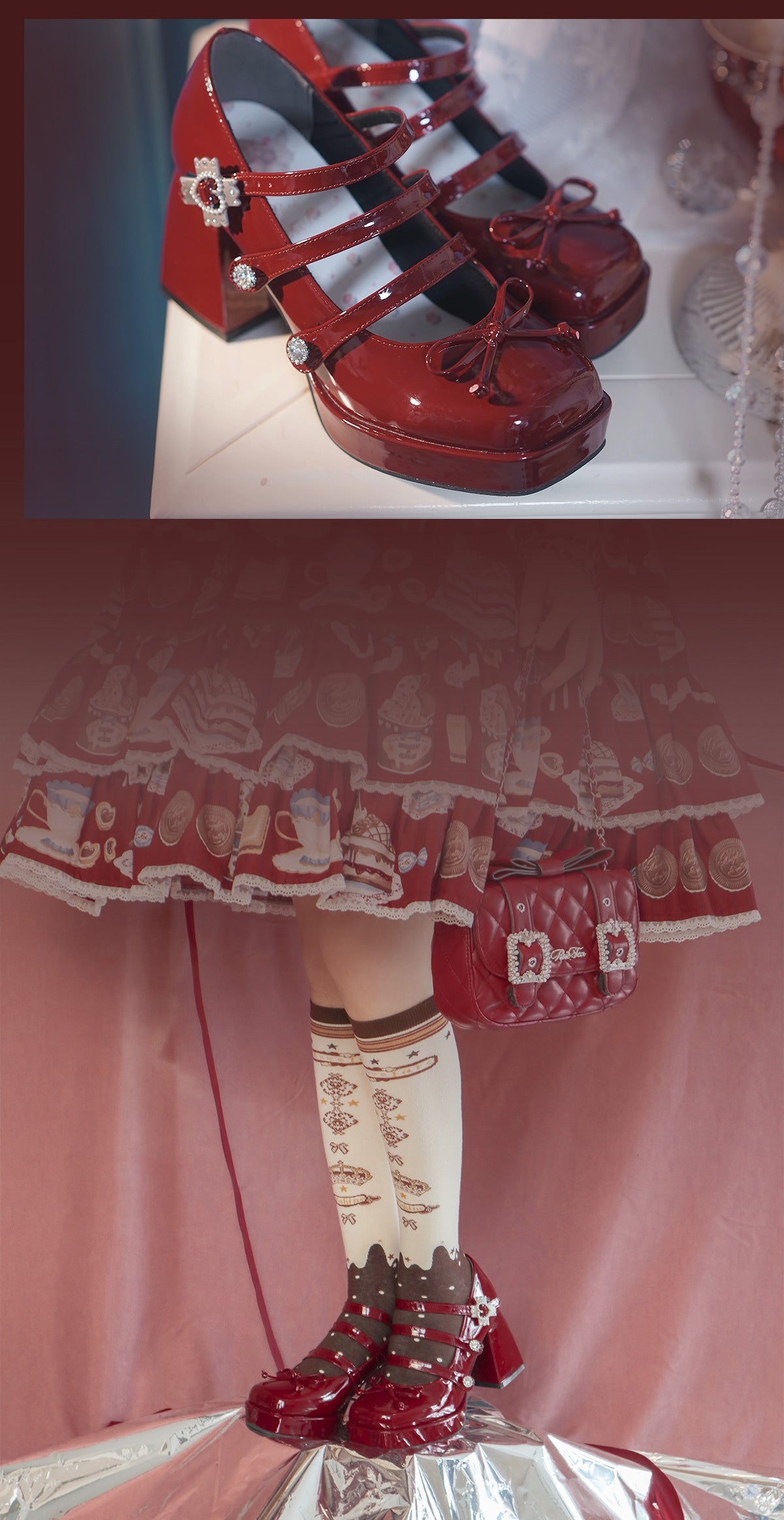 Sweet Angel Cute Kawaii Heels Lolita Shoes ON615