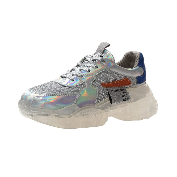 Laser Silver Cool Shoes BE777