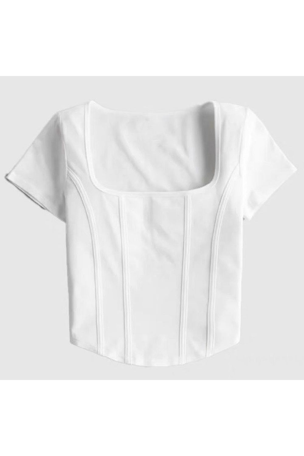 Acubi Fish Bone Crop Top