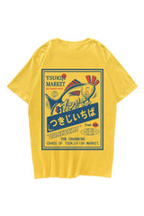 Fish Print Harajuku T-shirt