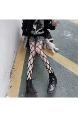 Fishnet High Waist Stockings