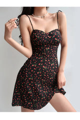 Floral Bandage Beach Dress