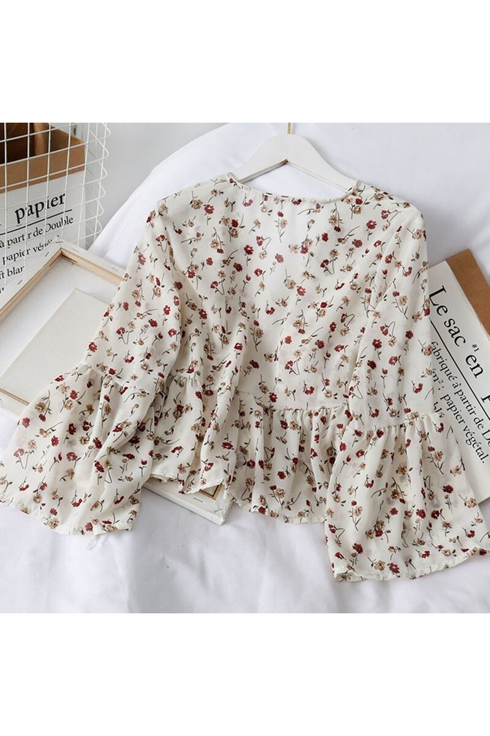 Floral Chiffon Blouse