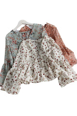 Floral Chiffon Blouse