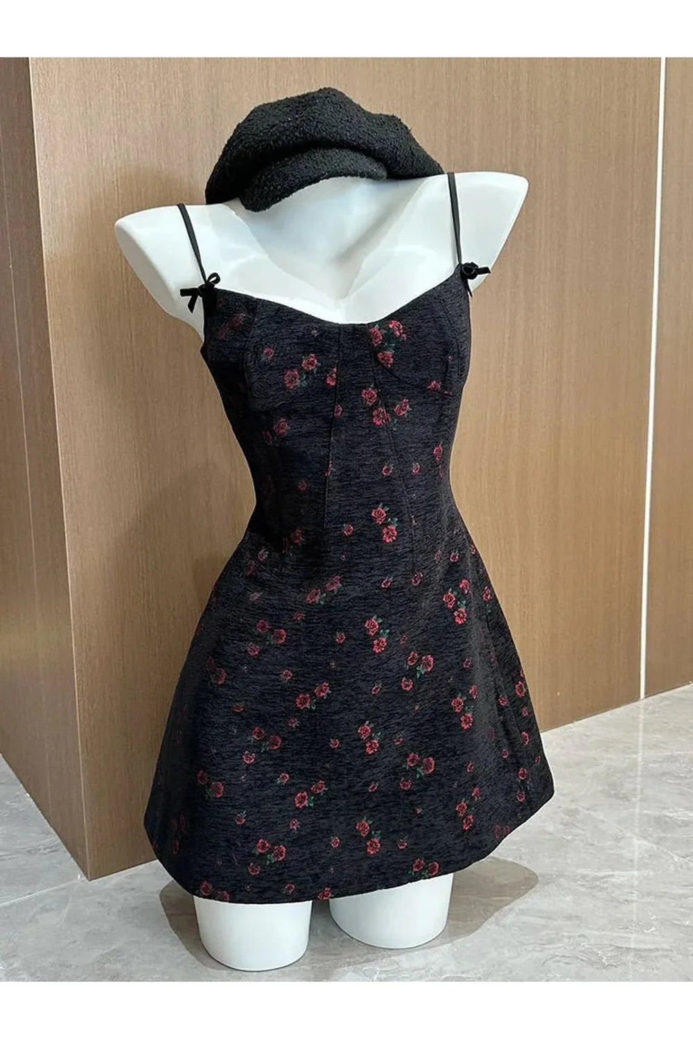 Floral Corset Mini Dress