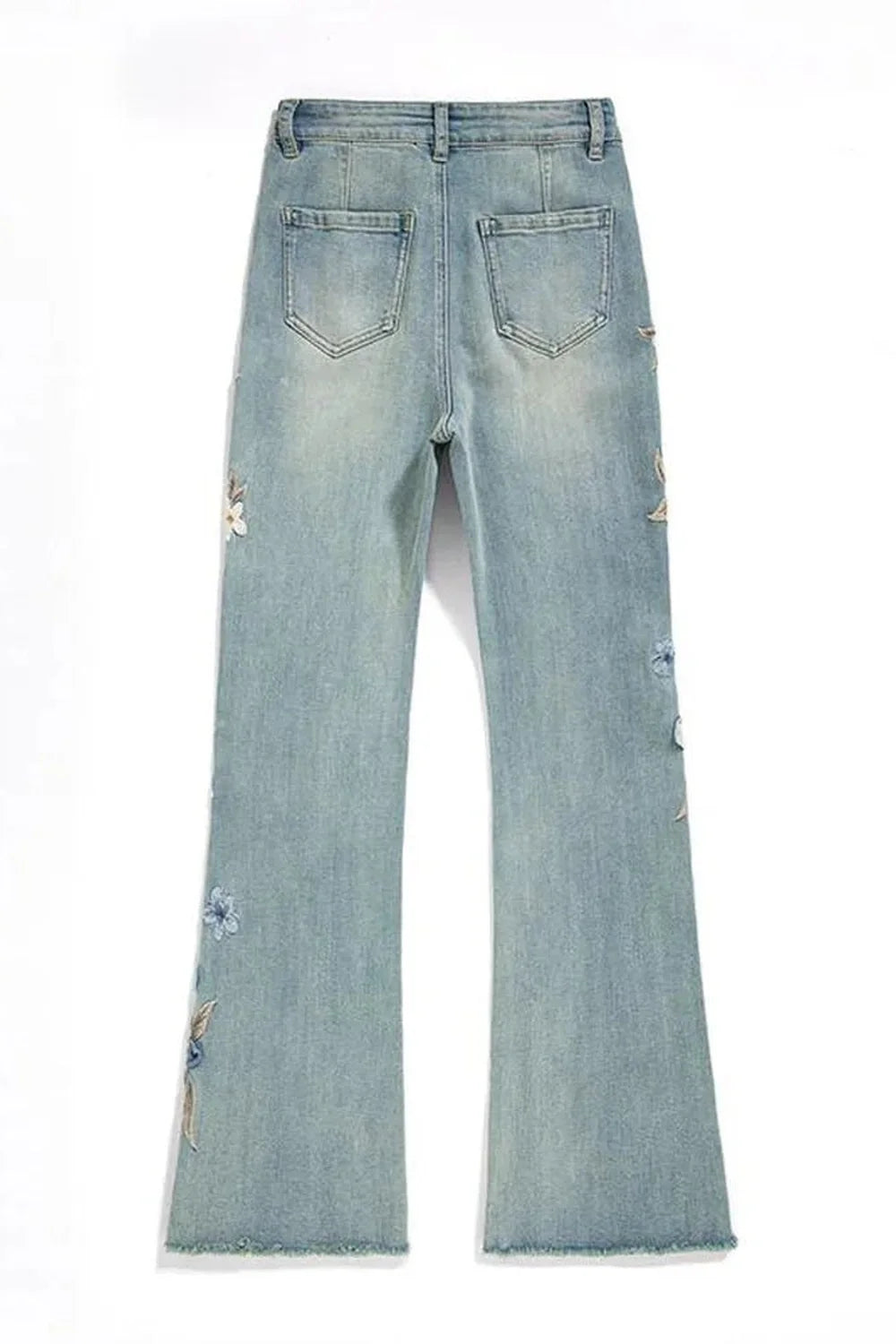 Floral Meadow Embroidered Jeans