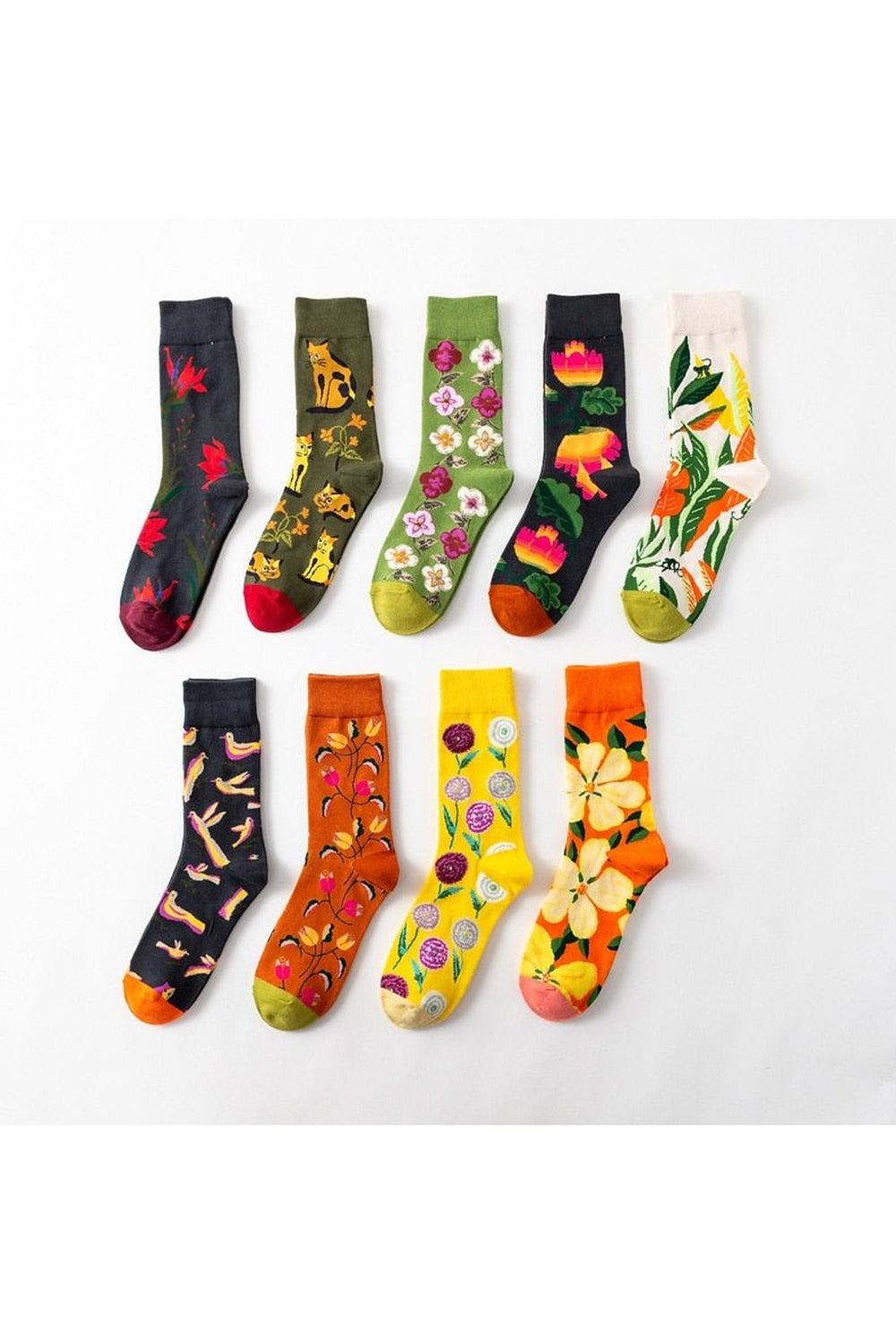 Flower Art Socks