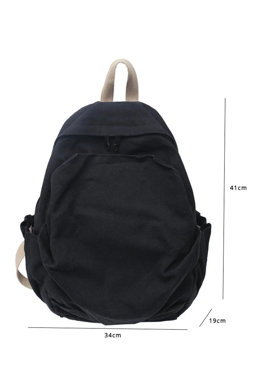 Forest Green Canvas Backpack