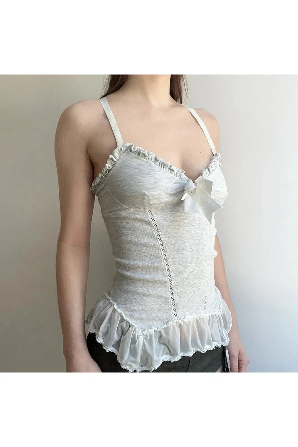 Frosty Frills Camisole Top