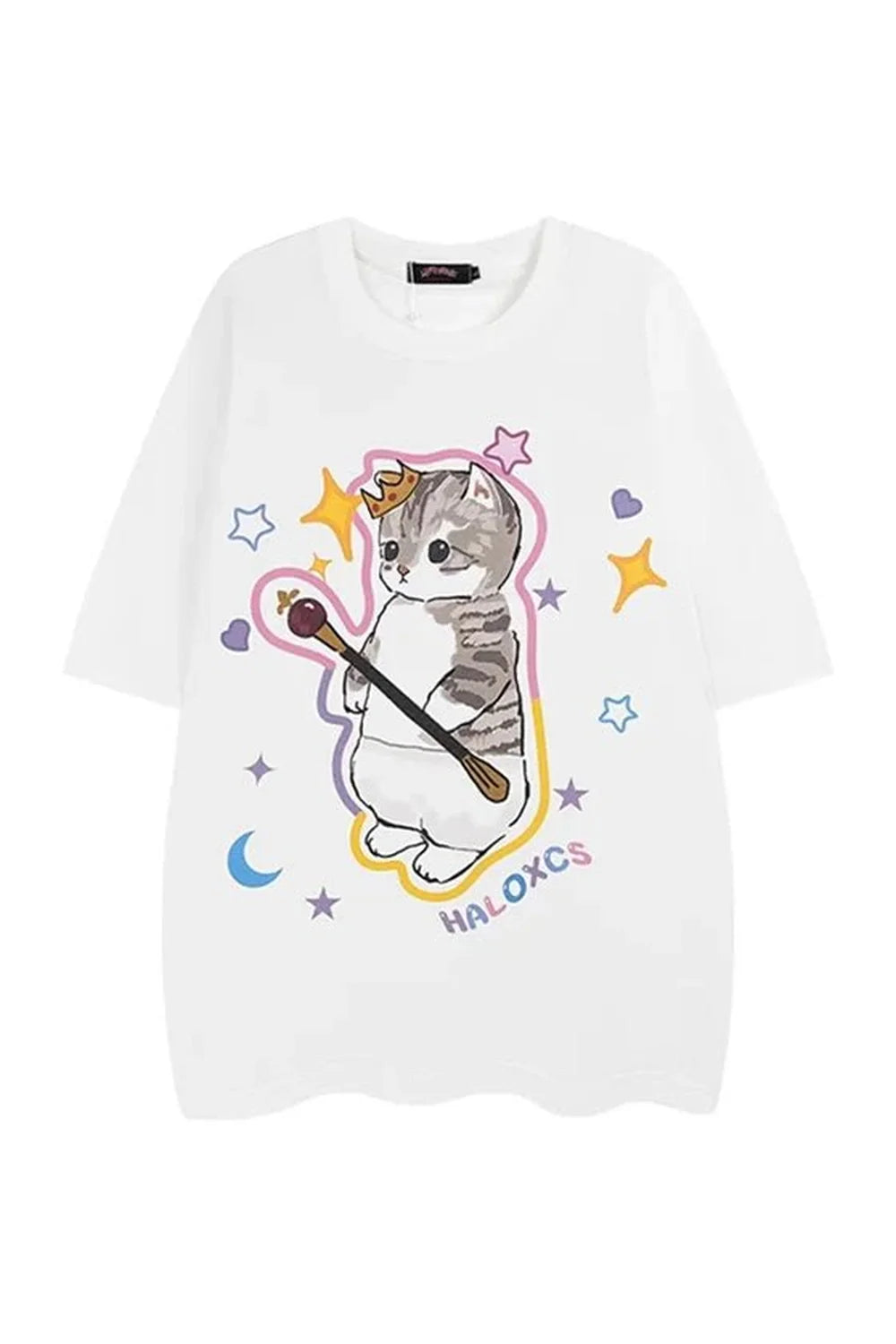 Funny Cat Graphic T-Shirt