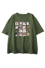 Funny Cat Meme Oversize T-Shirt